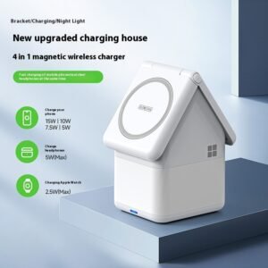 MAGNAHUB Magnetic 4-in-1 Wireless Charger for Phone, Earbuds & Smartwatch